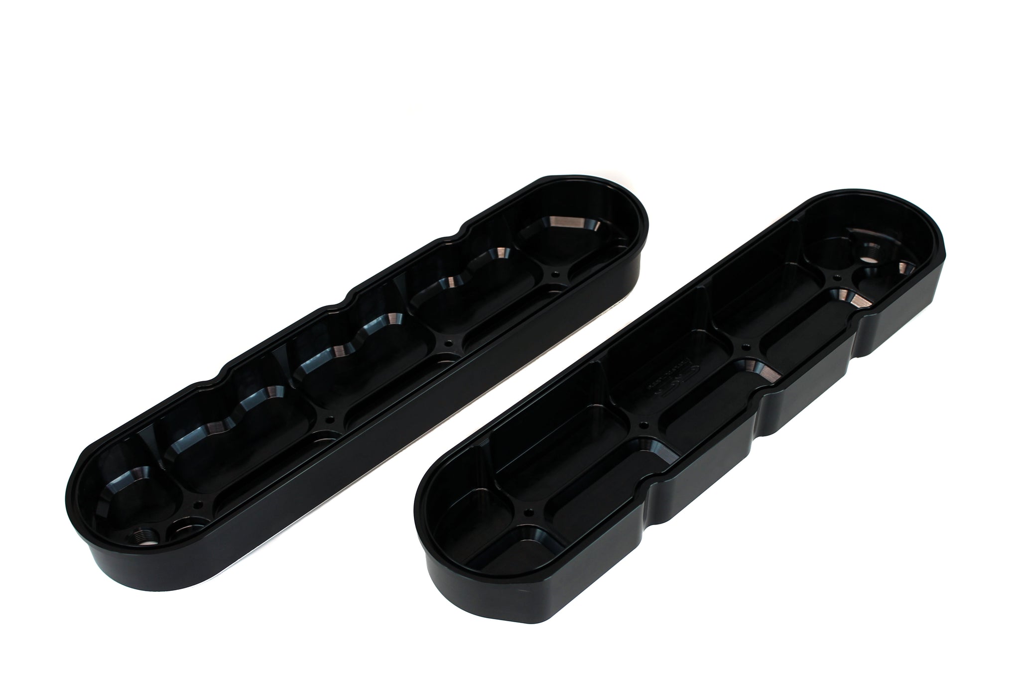 LS Valve Covers Black Anodized Flat